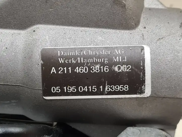 Mercedes-Benz E W211 (2002 - 2009) A2114603816 Комплект оси рулевого колеса — фото 9