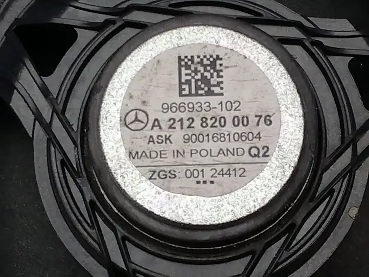 Mercedes-Benz E W212 (2009 - 2016) A2128200076 Динамики задних дверей — фото 10
