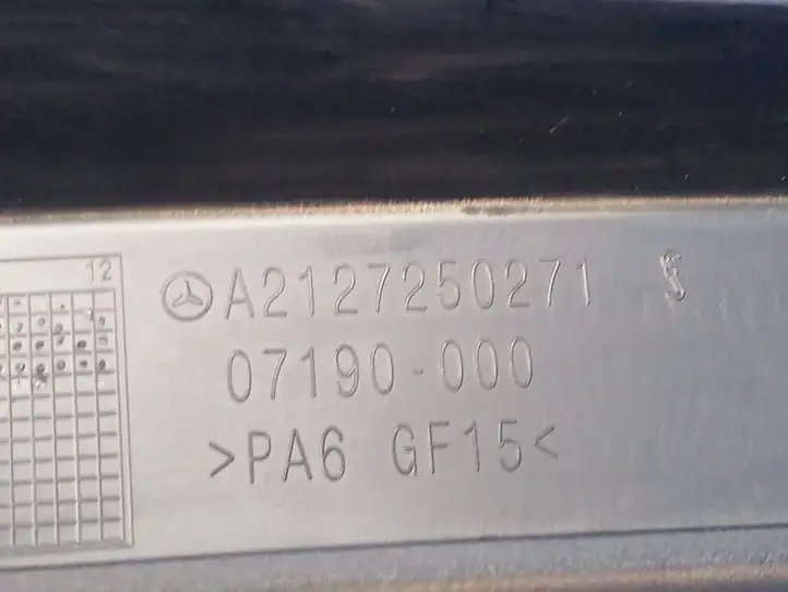 Mercedes-Benz E W212 (2009 - 2016) A2127250271 Накладка стекла передней двери — фото 6