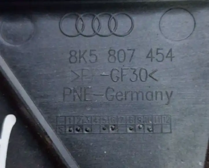 Audi A4 S4 B8 8K (2007 - 2011) 8K5807454 Кронштейн заднего бампера — фото 7