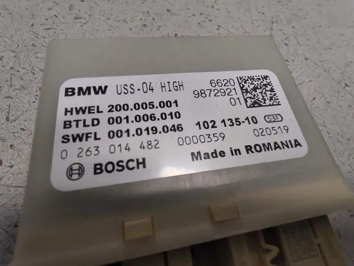 BMW 3 G20 G21 (2019 - ) 9872921 Блок управления парктрониками — фото 3