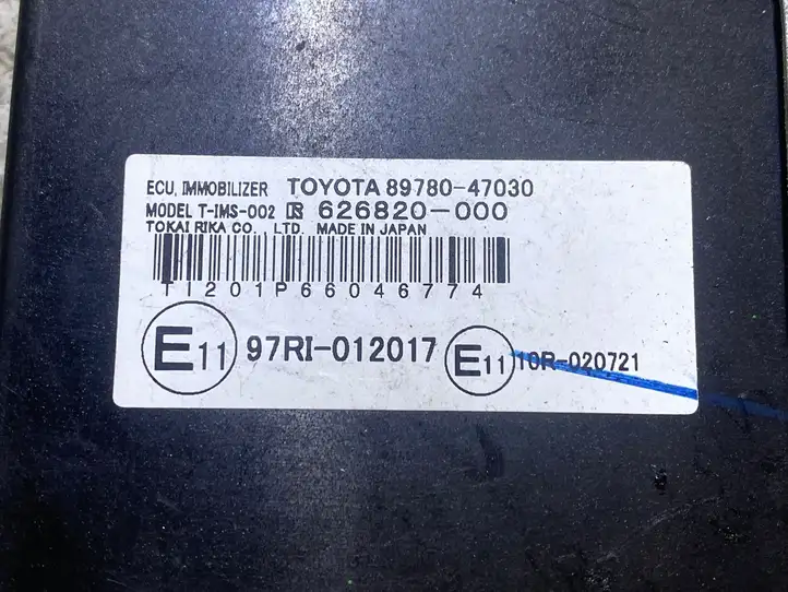Toyota Prius (XW20) (2003 - 2009) 8978047030 Блок иммобилайзера — фото 2