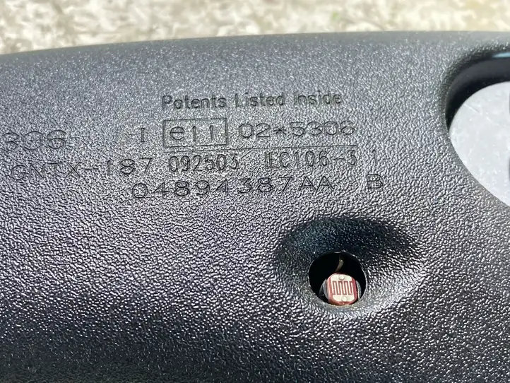 Chrysler Pacifica (2003 - 2008) 04894387AA Салонное зеркало заднего вида — фото 2