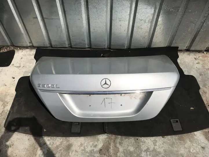 Mercedes-Benz S W221 (2005 - 2013) Крышка багажника — фото 10