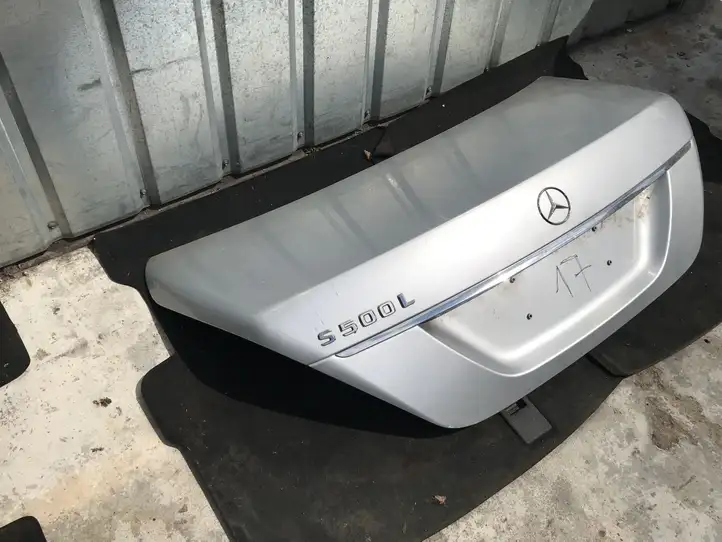 Mercedes-Benz S W221 (2005 - 2013) Крышка багажника — фото 12