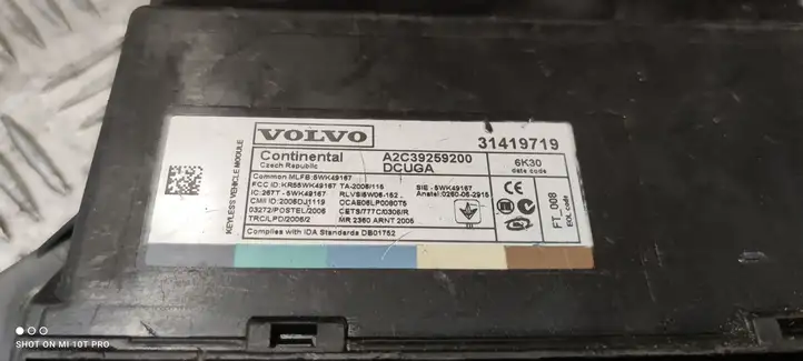 Volvo XC60 (2013 - 2017) 31419719 Блок бесключевого доступа — фото 2
