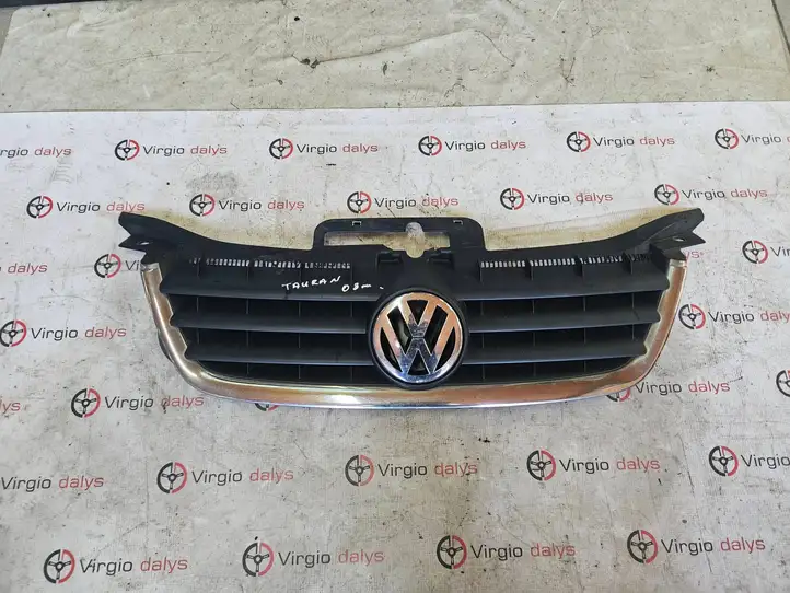 Volkswagen Touran I (2003 - 2010) 1T0853653 Передняя решетка — фото 1