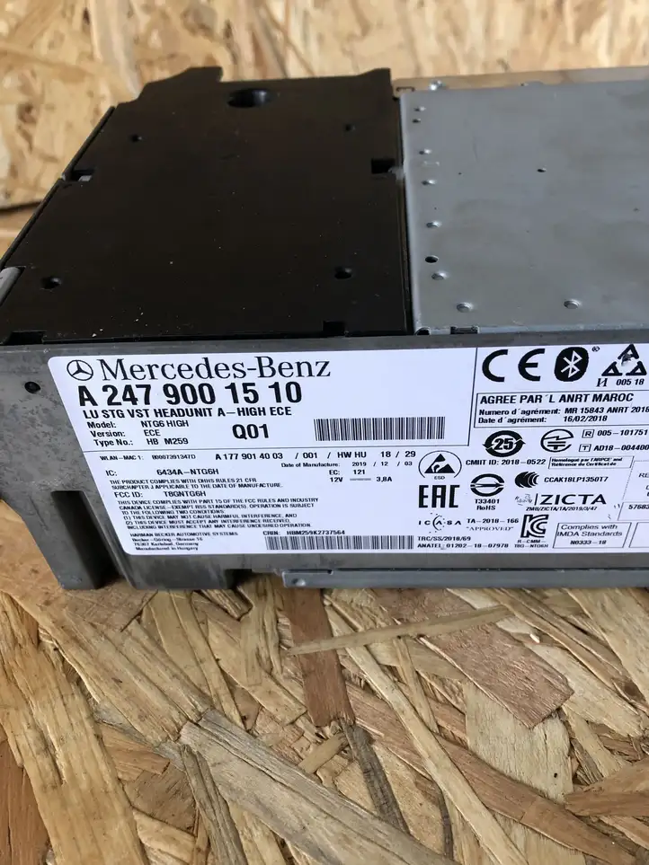 Mercedes-Benz CLA C118,X118 (2019 - ) 2479001510 Прочие блоки управления — фото 3