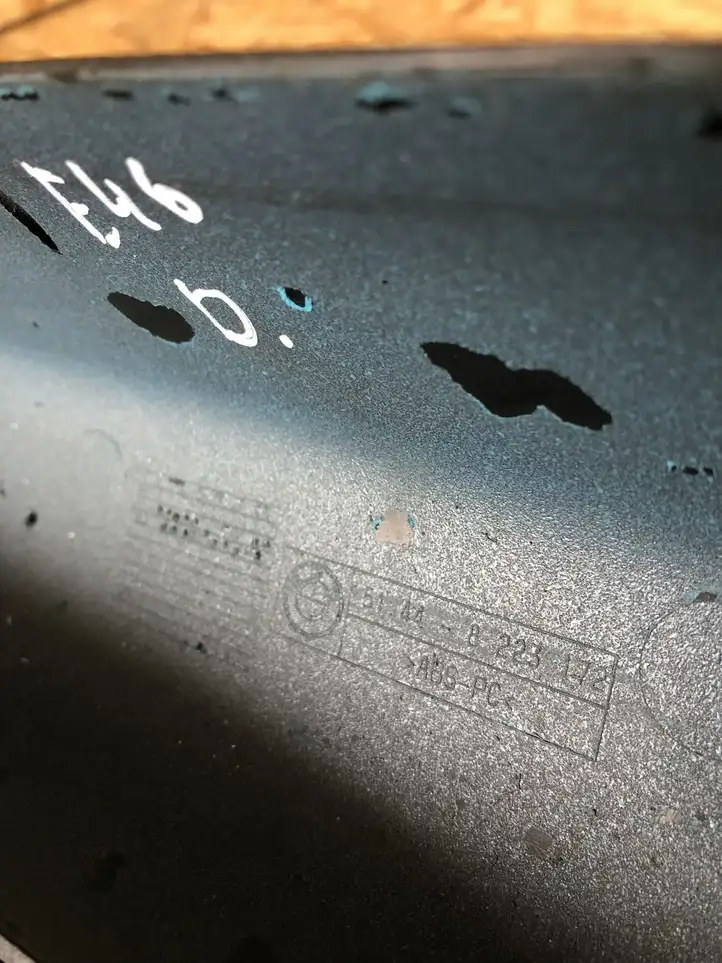 BMW 3 E46 (1998 - 2005) 51448223172 Обшивка стойки A — фото 2