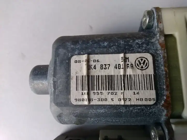 Volkswagen Golf V (2003 - 2009)  1K4837401AA электродвигатель переднего стеклоподъемника