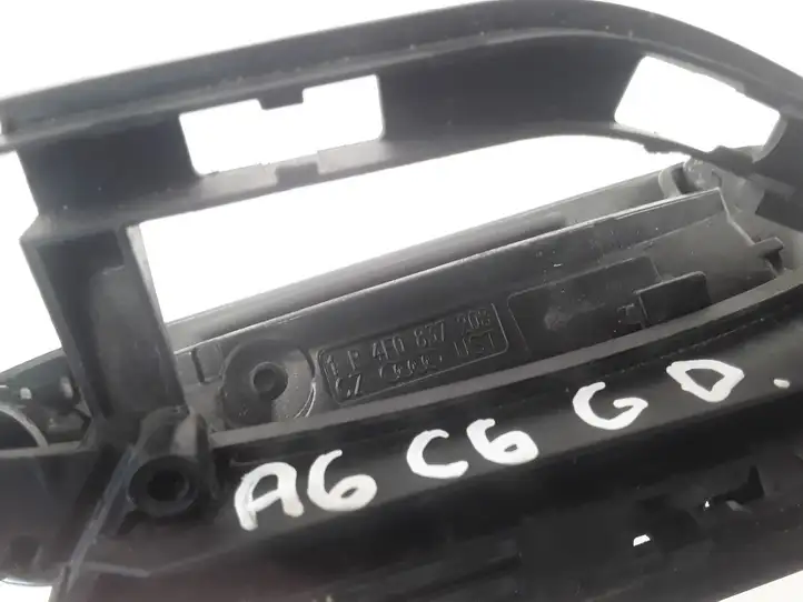 Audi A6 S6 C6 4F (2004 - 2008) 4F0837208 Наружная ручка задней двери — фото 5