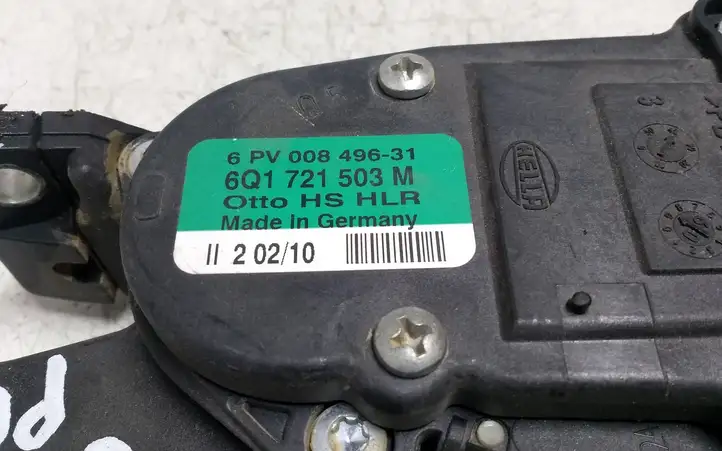 Volkswagen Polo V 6R (2009 - 2015) 00849631 Педаль акселератора — фото 4
