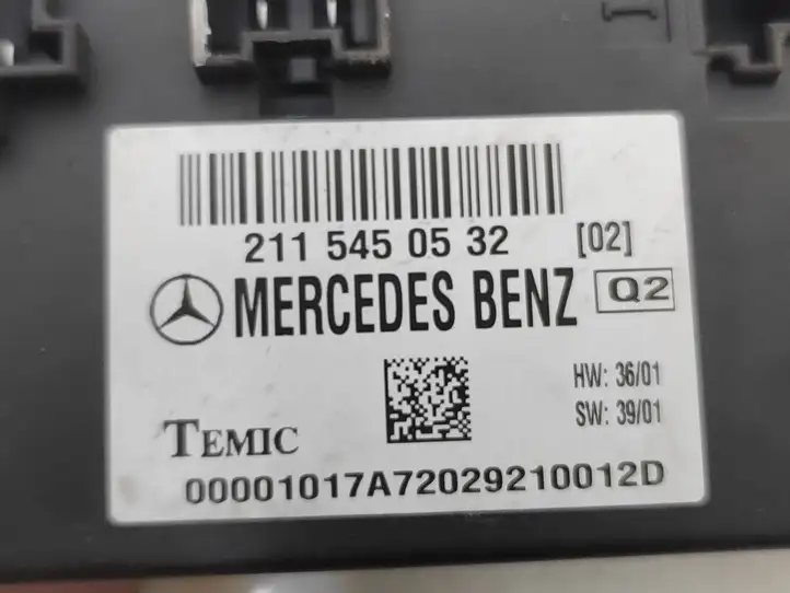 Mercedes-Benz E W211 (2002 - 2009) 2115450532 Модуль комфорта — фото 1