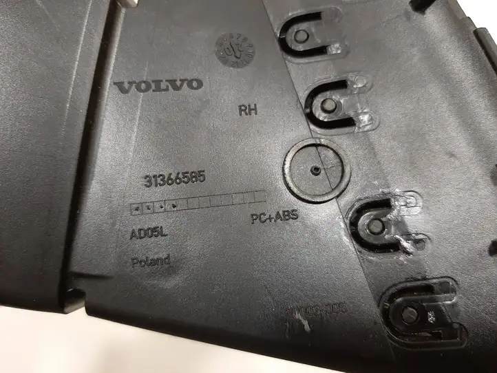 Volvo S90, V90 (2016 - 2020) 31366585 Боковой воздушный дефлектор — фото 2