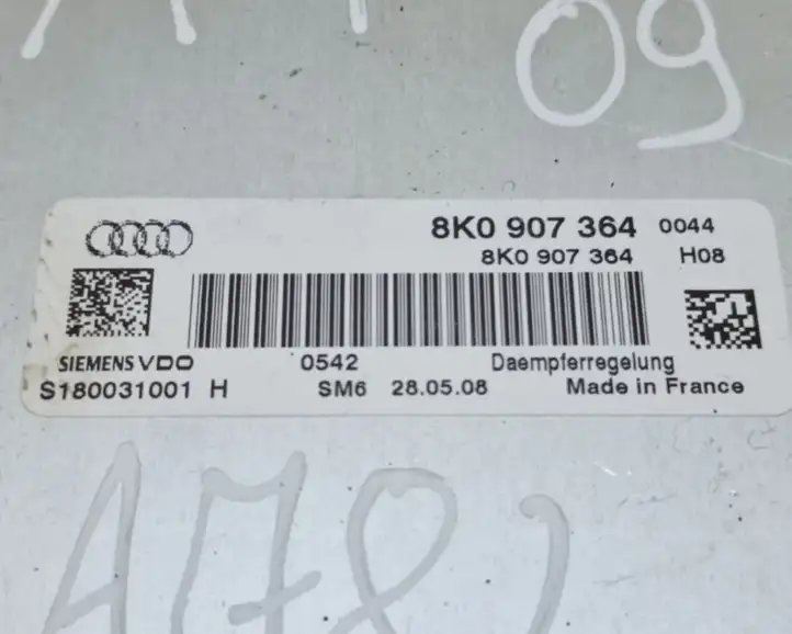 Audi A4 S4 B8 8K (2007 - 2011) 8K0907364 Блок управления подвеской — фото 6