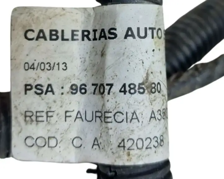 Peugeot 508 (2010 - 2014) 9670748580 Прочая электропроводка — фото 7