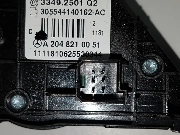 Mercedes-Benz GLK X204 (2008 - 2016) A2048210051 Кнопки на рулевом колесе — фото 4