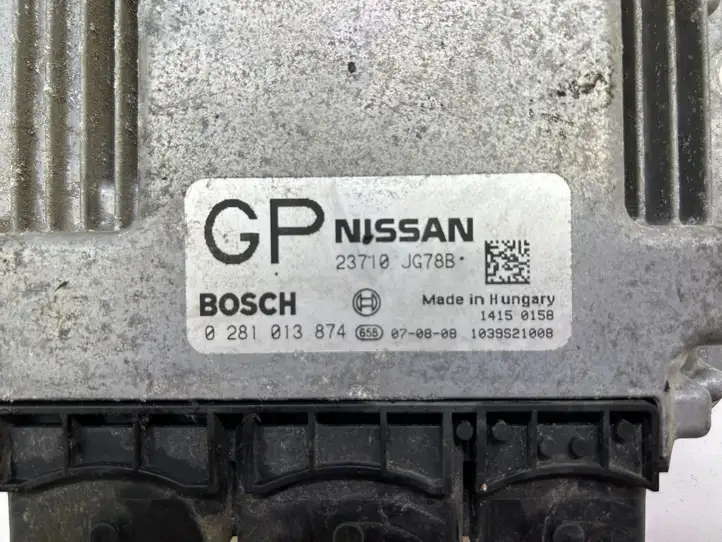 Nissan X-Trail T31 (2007 - 2014) 23710JG78B Блок управления двигателем (ЭБУ) — фото 3