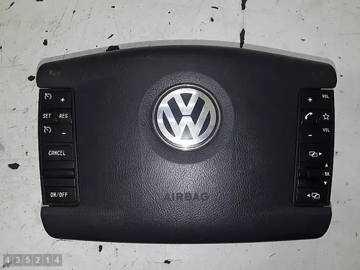 Volkswagen Touareg I (2002 - 2010) 7L6880201EH Подушка безопасности руля — фото 1