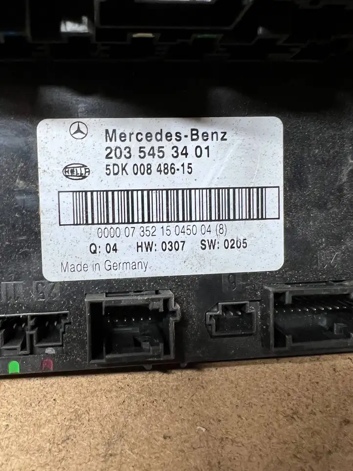 Mercedes-Benz CLK A209,C209 (2002 - 2009) 2035453401 Модуль комфорта — фото 3