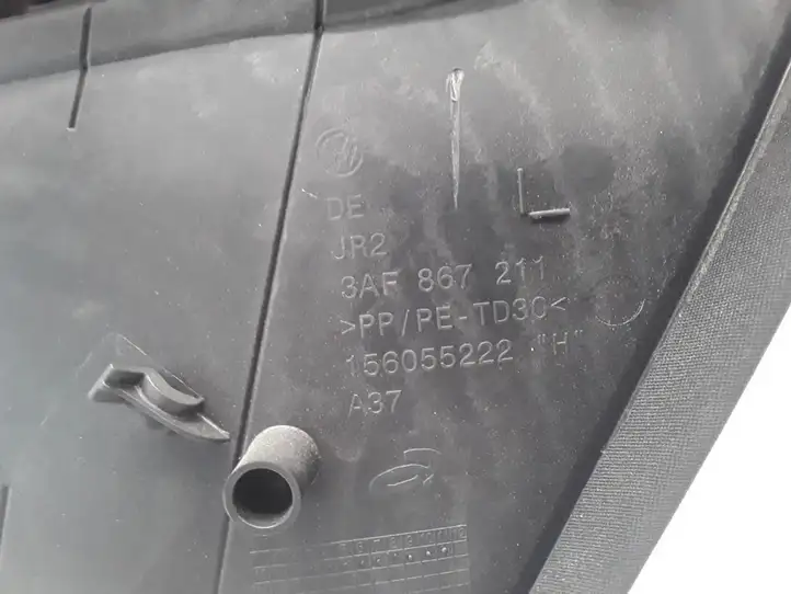 Volkswagen PASSAT B7 (2011 - 2014) 3AF867211 Обшивка задней двери — фото 12