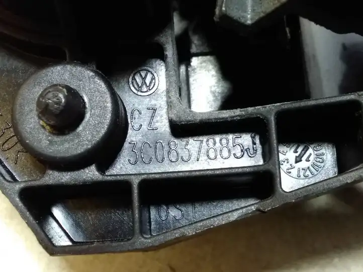 Volkswagen PASSAT CC (2008 - 2012) 3C0837885J Наружная ручка задней двери — фото 5