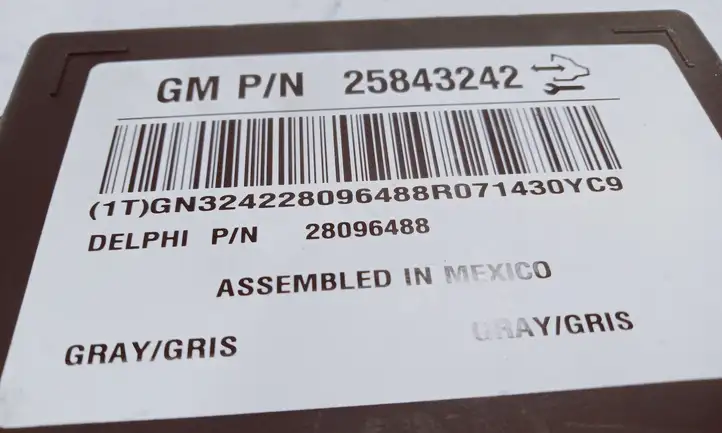Chevrolet Captiva (2006 - 2011) 25843242 Модуль комфорта — фото 3