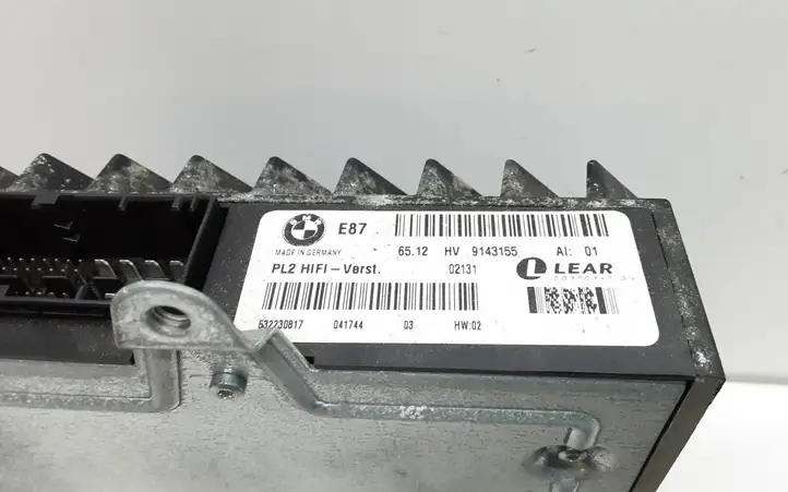 BMW 1 E81 E87 (2004 - 2011) 9143155 Усилитель звука — фото 3