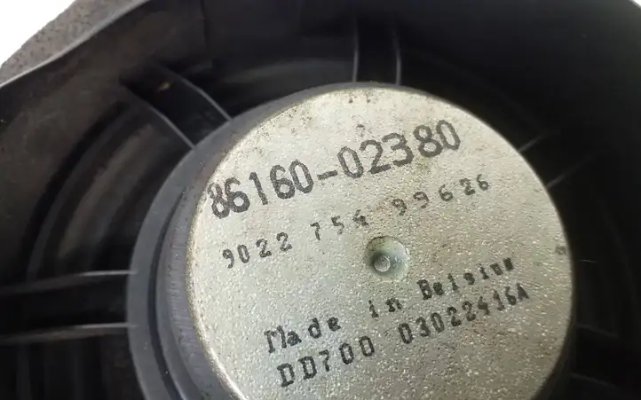 Toyota Avensis T250 (2003 - 2006) 8616002380 Динамики задних дверей — фото 2