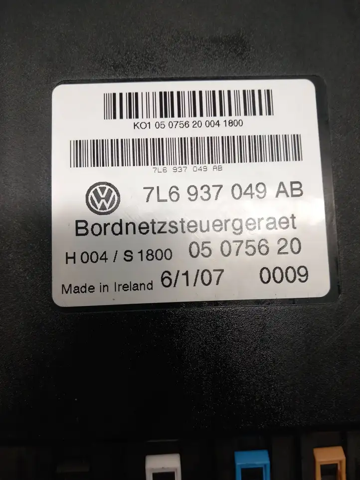 Volkswagen Touareg I (2002 - 2010) 7L6937049AB Модуль комфорта — фото 2