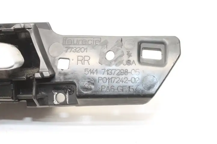 BMW X5 E70 (2006 - 2013) 7137298 Внутренняя ручка задней двери — фото 5