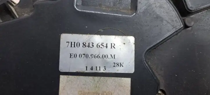 Volkswagen Multivan T5 (2003 - 2015) 7H0843654R Замок раздвижной двери — фото 3