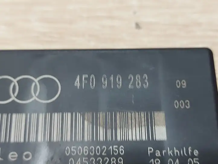 Audi A6 S6 C6 4F (2004 - 2008) 4F0919283 Блок управления парктрониками — фото 3