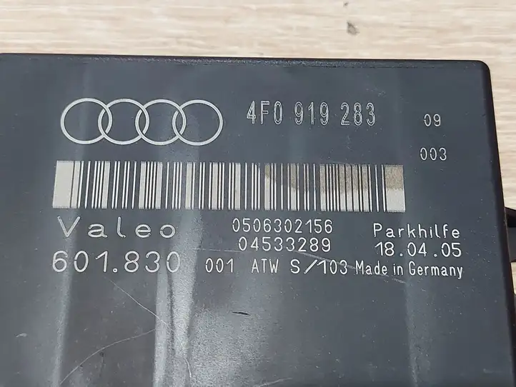 Audi A6 S6 C6 4F (2004 - 2008) 4F0919283 Блок управления парктрониками — фото 4