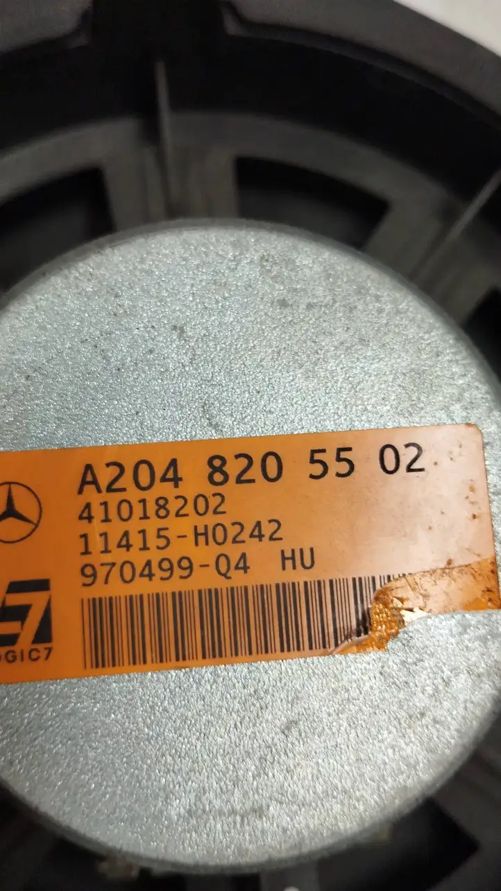 Mercedes-Benz E C207 W207 (2009 - 2017) A2048205502 Комплект аудиосистемы — фото 3