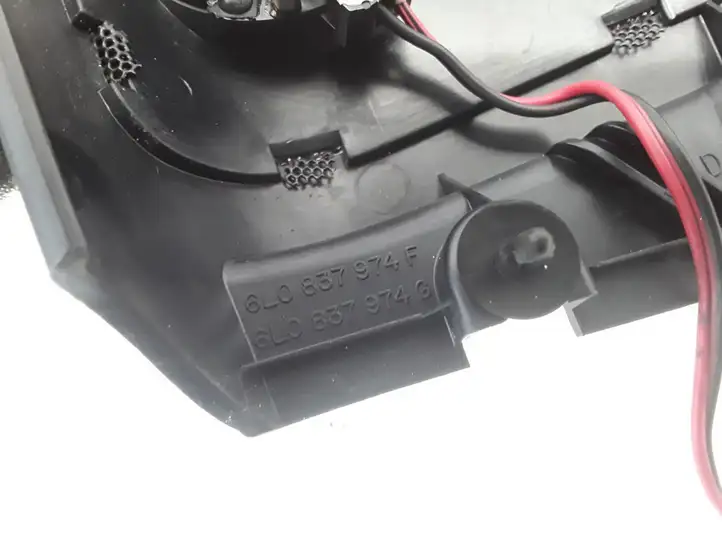 Seat Ibiza III (6L) (2002 - 2008) 6L0837974 Пластиковая отделка зеркала — фото 3