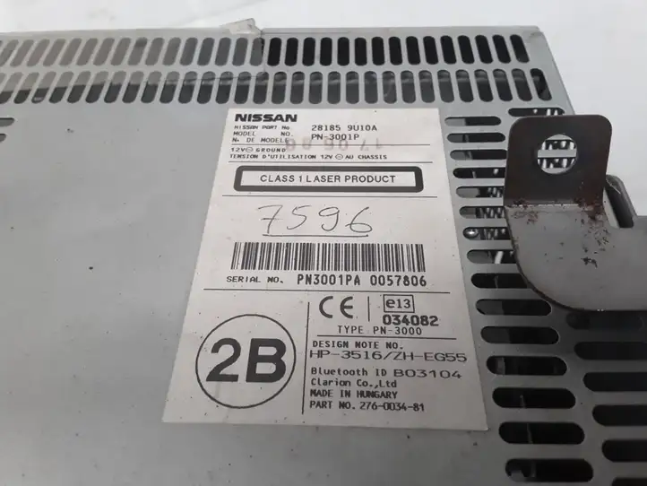 Nissan Note (E11) (2006 - 2014) 281859U10A Магнитола / мультимедийная система — фото 3