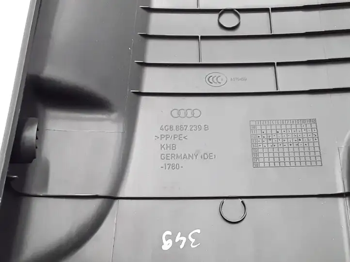 Audi A7 S7 4G (2014 - 2018) 4G8867239B Нижняя обшивка стойки B — фото 3