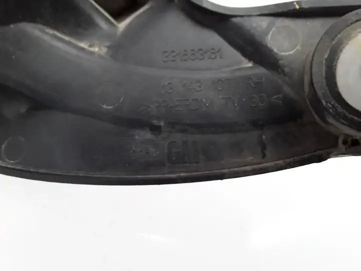 Opel Astra H (2004 - 2009) 13143107 Кронштейн заднего бампера — фото 3