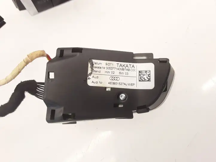 Audi A5 8T 8F (2007 - 2011) 4E0951527AJ Кнопки на рулевом колесе — фото 6