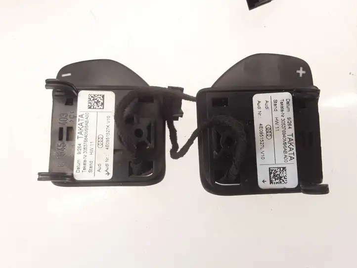 Audi A5 8T 8F (2007 - 2011) 4E0951527AJ Кнопки на рулевом колесе — фото 7