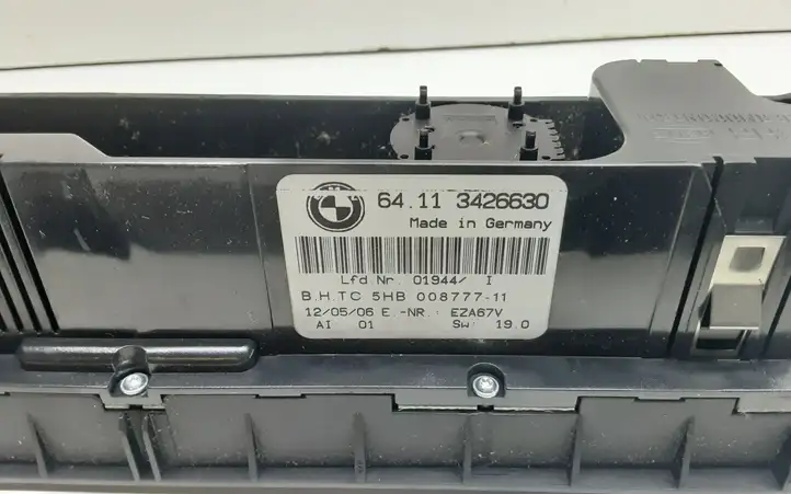 BMW X3 E83 (2003 - 2010) 3426630 Блок управления климат-контролем — фото 3