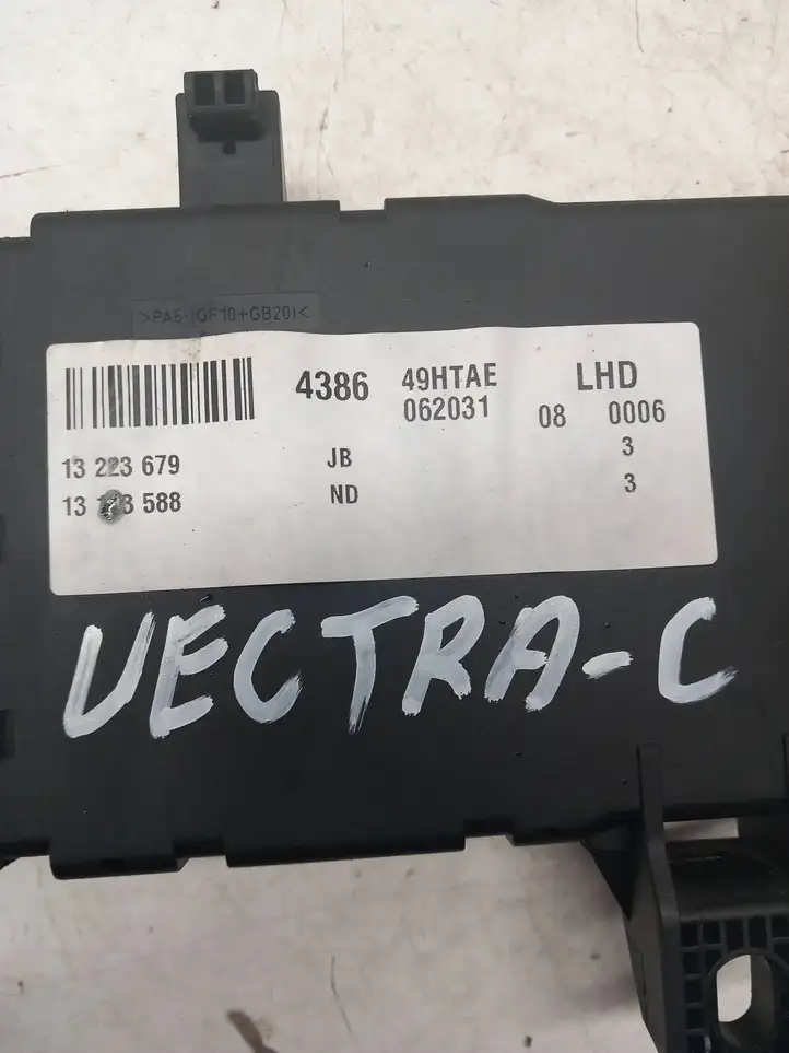 Opel Vectra C (2005 - 2009) 13223679 Модуль комфорта — фото 2