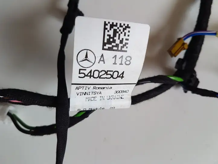 Mercedes-Benz CLA C118,X118 (2019 - ) A1185402504 Проводка задней двери — фото 8