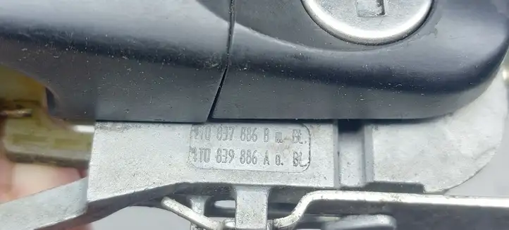 Volkswagen Touran II (2010 - 2016) 1T0837886 Наружная ручка пиредней двери — фото 4