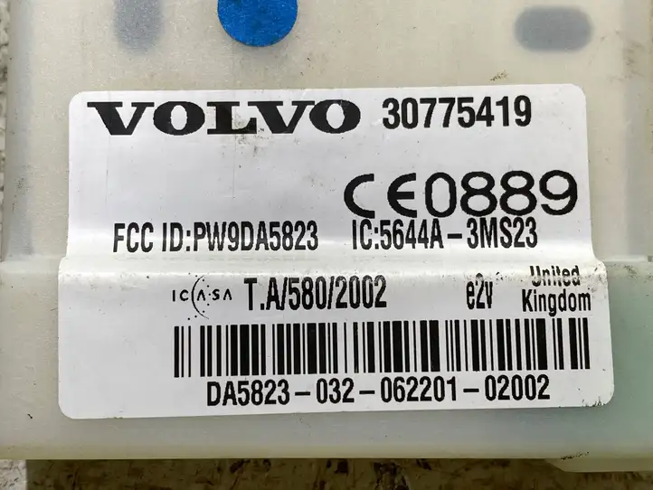 Volvo S60 (2000 - 2004) 30775419 Прочие блоки управления — фото 2