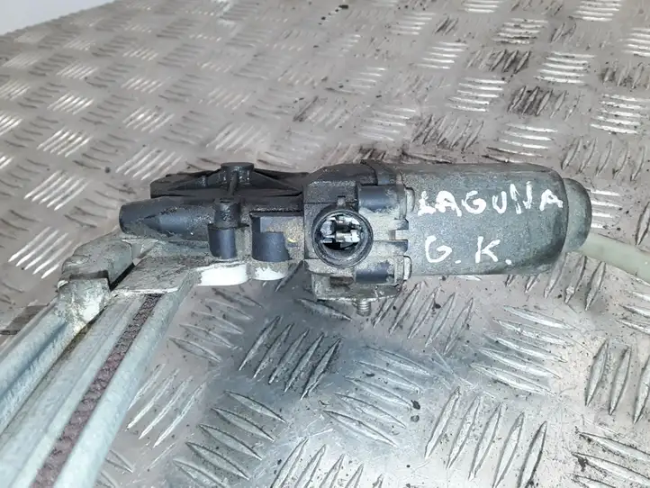 Renault Laguna II (2001 - 2005) Стеклоподъемник передней двери (комплект) — фото 5