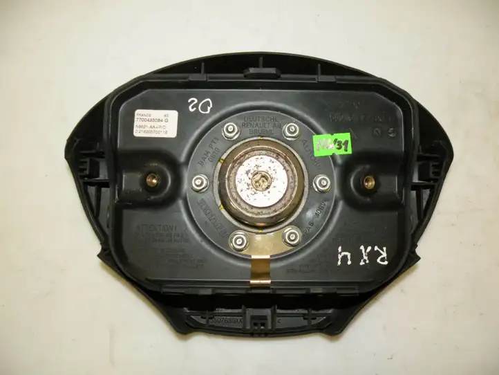 Renault Scenic I (1996 - 2003) 7700433084G Подушка безопасности руля — фото 4