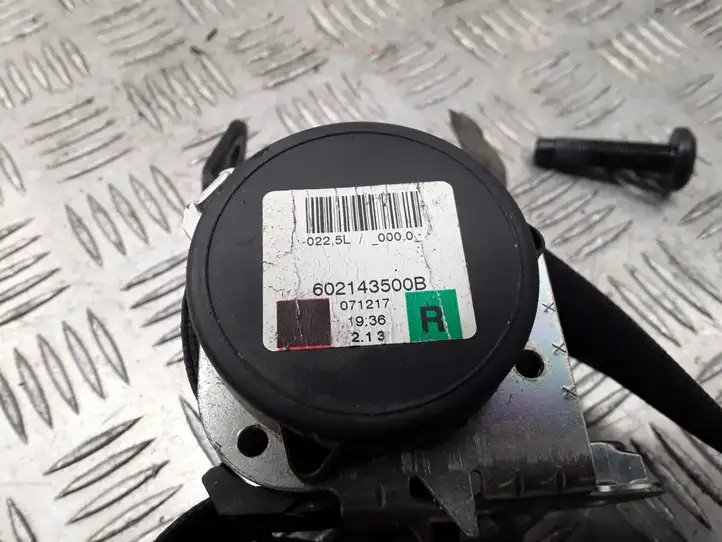 Opel Astra H (2004 - 2009) 602143500B Задний ремень безопасности — фото 3