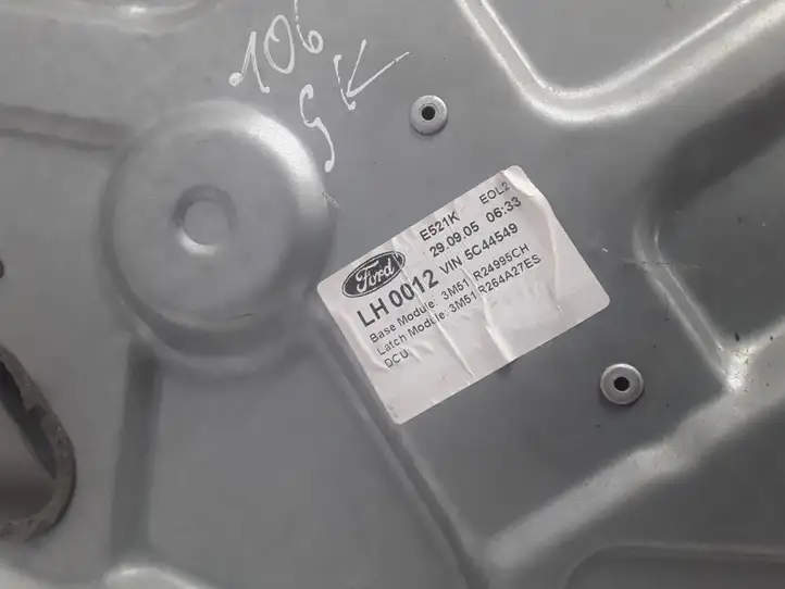 Ford Focus C-MAX (2003 - 2010) 3M51R045H23B Механический стеклоподъемник задней двери — фото 3